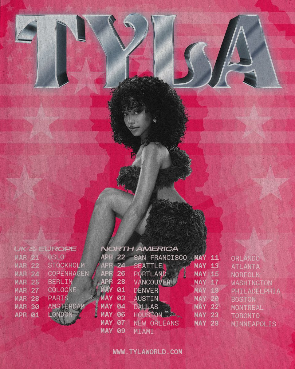 Tyla Tour — (EU, UK & North America)

Concept, Art Direction & Design by Studio N6VMBR©

[2024]

#Tyla #Tour #FlyerDesign
