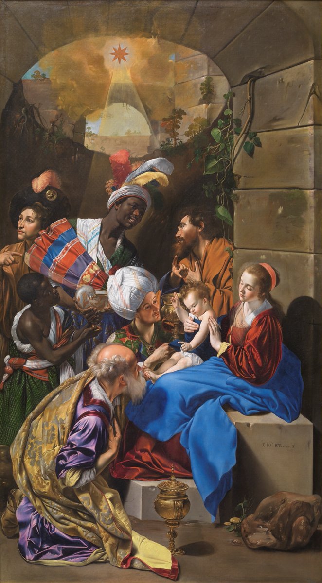 museodelprado's tweet photo. "La Adoración de los Reyes Magos", de Fray Juan Bautista Maíno, entre 1612 y 1614 https://t.co/BVQNUdsg4G https://t.co/iCvclDIG9O