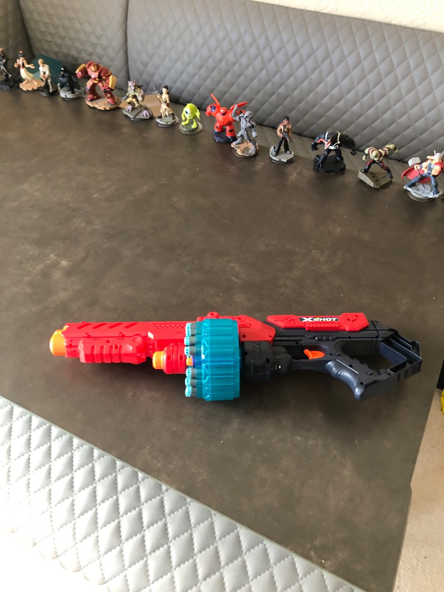 Bought a new gun for the boys’ nerf gun game. (Ps it’s not for the boys and I’m really excited!