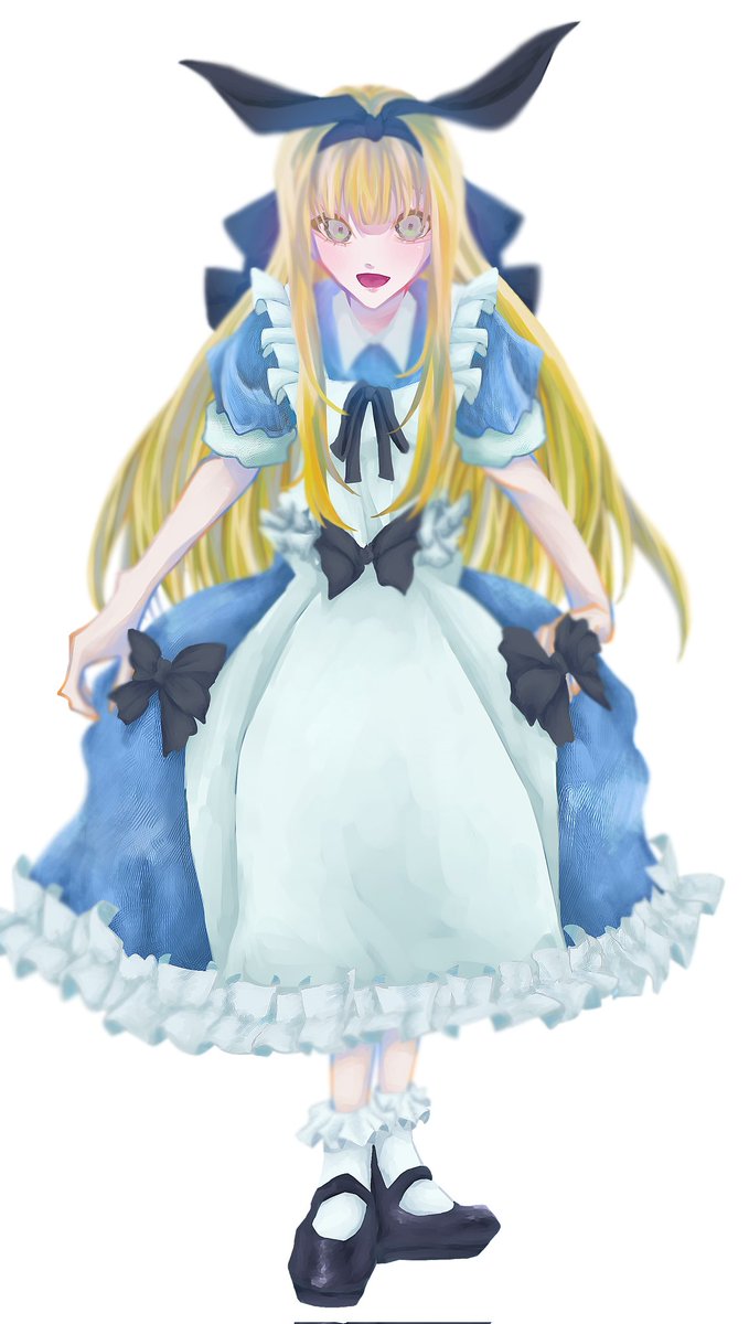 合作でのイラストです！！2人ともとってもかわいくかけたので
