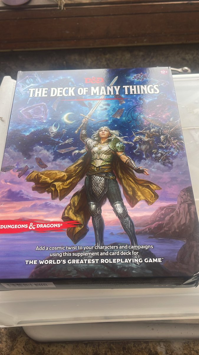 SeanChatham's tweet photo. Piss off @Hasbro @Wizards_DnD  your customer service sucks. I have two of these now, one of which I’ll give as a gift. But that is the last time I order from you. https://t.co/CuQh0I55dE