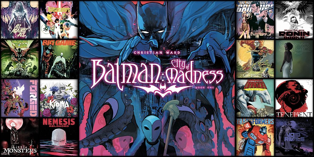 TheDutchMark's tweet photo. #TopComics2023!
#BatmanCityOfMadness by @cjwardart

#AllAgainstAll
#TheAmbassadors
#BatmanSpawn
#BigGame
#TheForged

@AlexPaknadel @Casparnova @MrMarkMillar @ScaleraMatteo @GregCapullo @Todd_McFarlane @PepeLarraz @mercuryeric

1/ https://t.co/T30ERParei