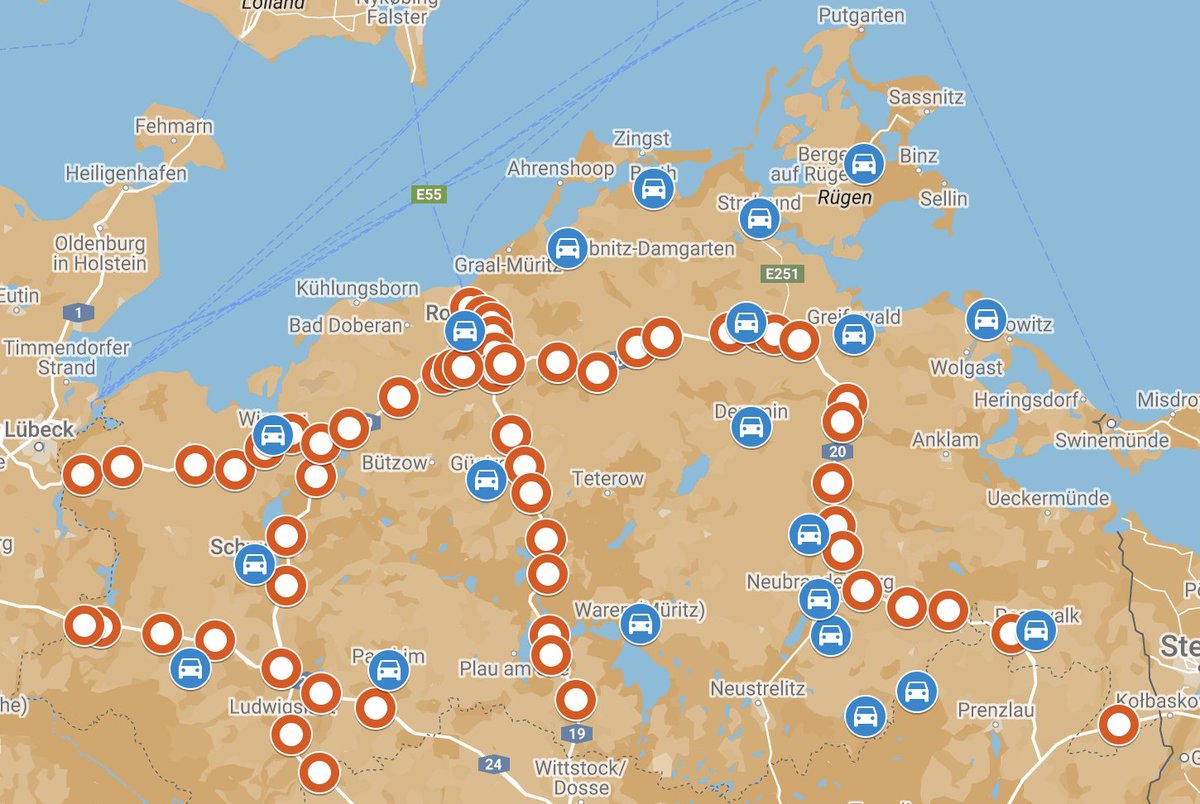 🛑 𝐌𝐕 𝐬𝐭𝐞𝐡𝐭 𝐬𝐭𝐢𝐥𝐥 am 08.01.2024 

Hier hat sich jemand die Mühe gemacht und alle Sperrungen der Autobahnen eingetragen. Zusätzlich seht ihr die regionalen Autokorso-Standorte.

Link: google.de/maps/d/viewer?
google.de/maps/d/viewer?…