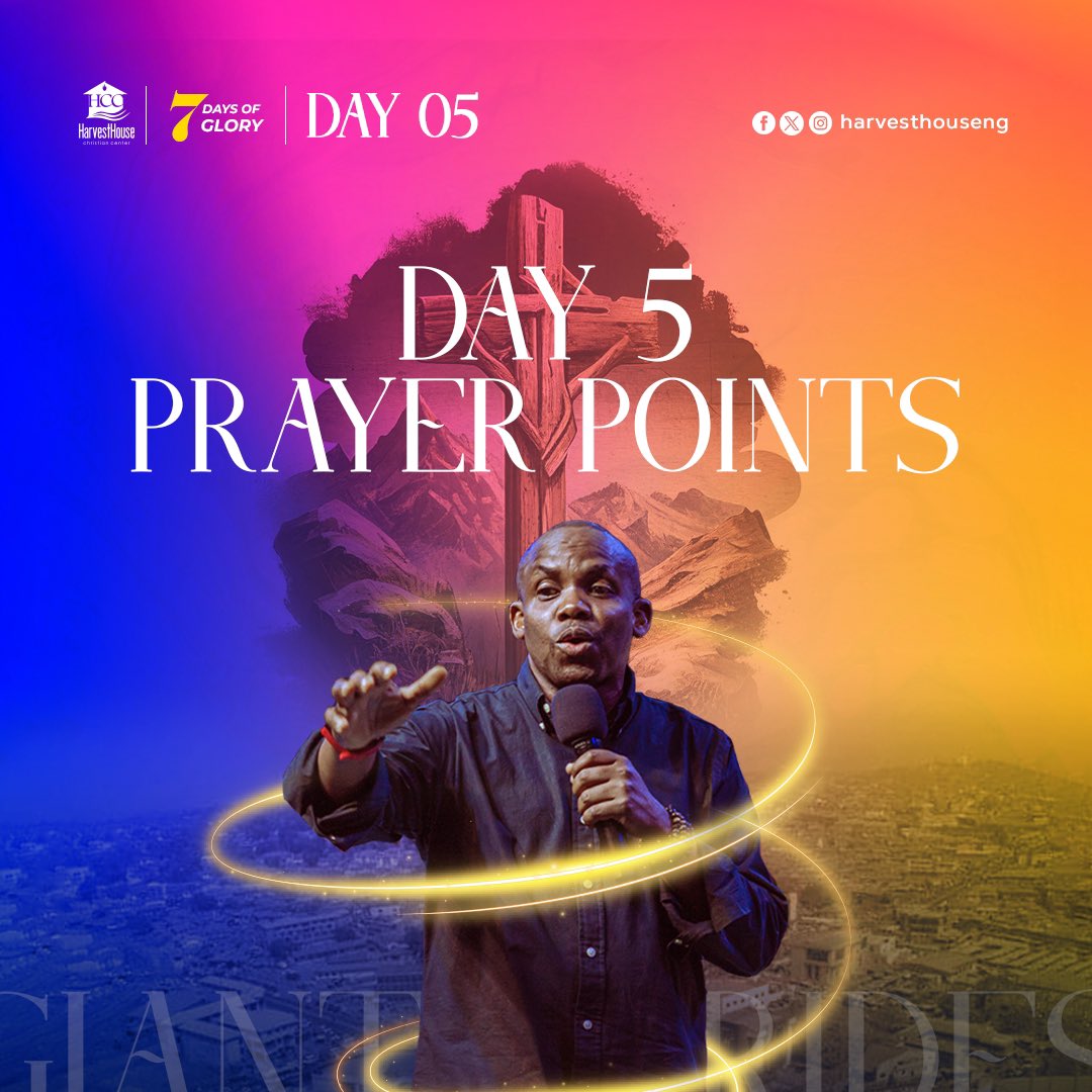 harvesthouseng's tweet photo. Day 5 Prayers.
#GiantStrides
#HCCDOG
#HarvestHouseNation https://t.co/n3JvXLJf2N
