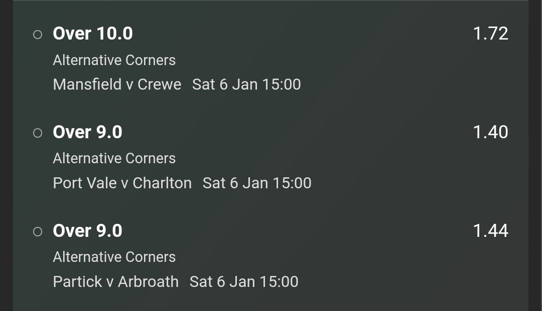 cornerkings8's tweet photo. ⚽️⚽️⚽️ Treble Corner bet today ⚽️⚽️⚽️ https://t.co/wD3Q210wg7