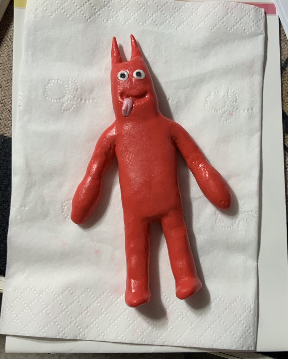 TokenIsSus's tweet image. Two steps left!!! gotta make the two party hats and six fingers,then we are DONE!! :D #BirdUp #gartenofbanban #gartenofbanbanfanart