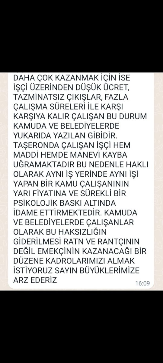 #taşeron nedir
<a href="/RTErdogan/">Recep Tayyip Erdoğan</a> <a href="/isikhanvedat/">Prof. Dr. Vedat Işıkhan</a> <a href="/dbdevletbahceli/">Devlet Bahçeli</a> @ErbakanFatih <a href="/Kahramn0038/">KAMU ÇALIŞANLARI PLATFORMU</a> <a href="/sabantck/">şaban çekil</a> <a href="/kadrosuz123/">Taşeron işçi</a> <a href="/saglikbakanligi/">T.C. Sağlık Bakanlığı</a> <a href="/csgbakanligi/">T.C. Çalışma ve Sosyal Güvenlik Bakanlığı</a> <a href="/taseron06/">Orhan Karagöz</a> <a href="/ankarakulisi06/">ANKARA KULİSİ</a> <a href="/alo18412/">ÇAĞRI MERKEZLERİ PLATFORMU 🇹🇷 KAAN 🇹🇷</a>