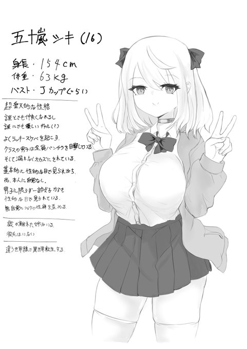 うちの子
五十嵐シキという女を軽くまとめた 