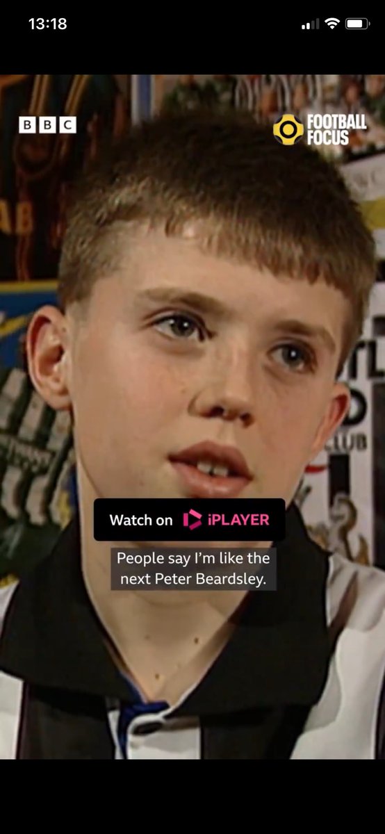 A young Michael Carrick with an Aberdeen poster in the background in that video. Always thought he modelled his game on Paul Kane right enough...