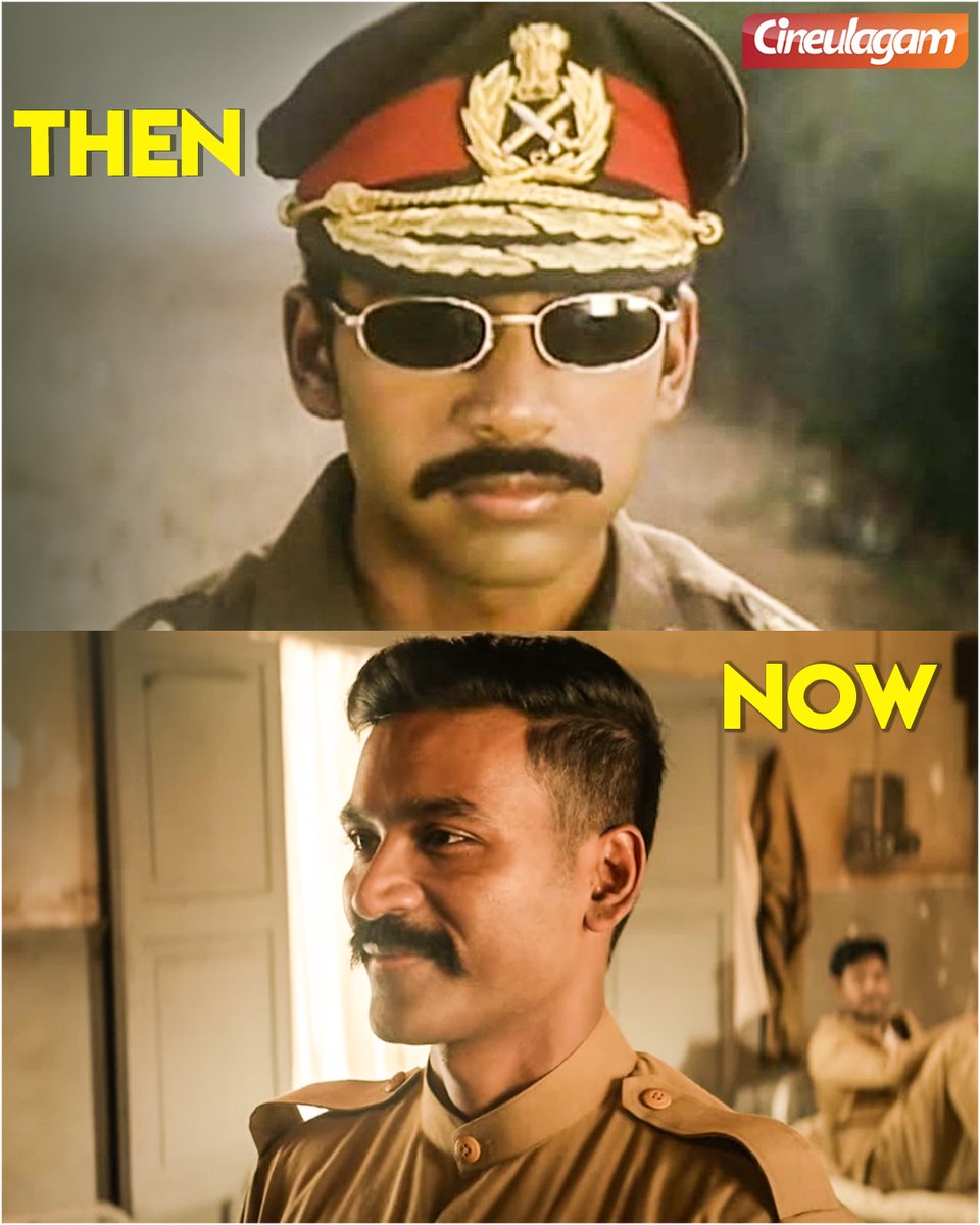 cineulagam's tweet image. From Thulluvadho Ilamai to Captain Miller 🤏😎

@dhanushkraja @ArunMatheswaran @NimmaShivanna #Dhanush #DhanushFans  #CaptainMiller #CaptainMillerPongal #CaptainMillerAudioLaunch #GVPrakashKumar #PriyankaMohan #Cineulagam