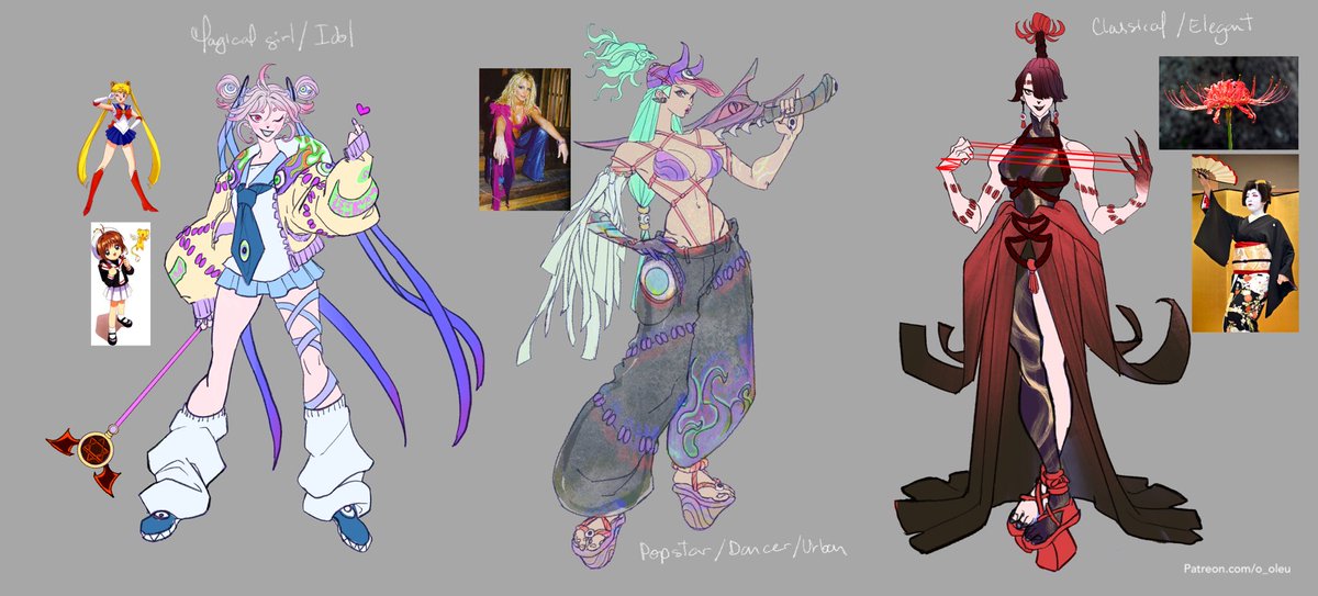 New year! New character development hahaha early exploration of a bard/demon hunter. #oc