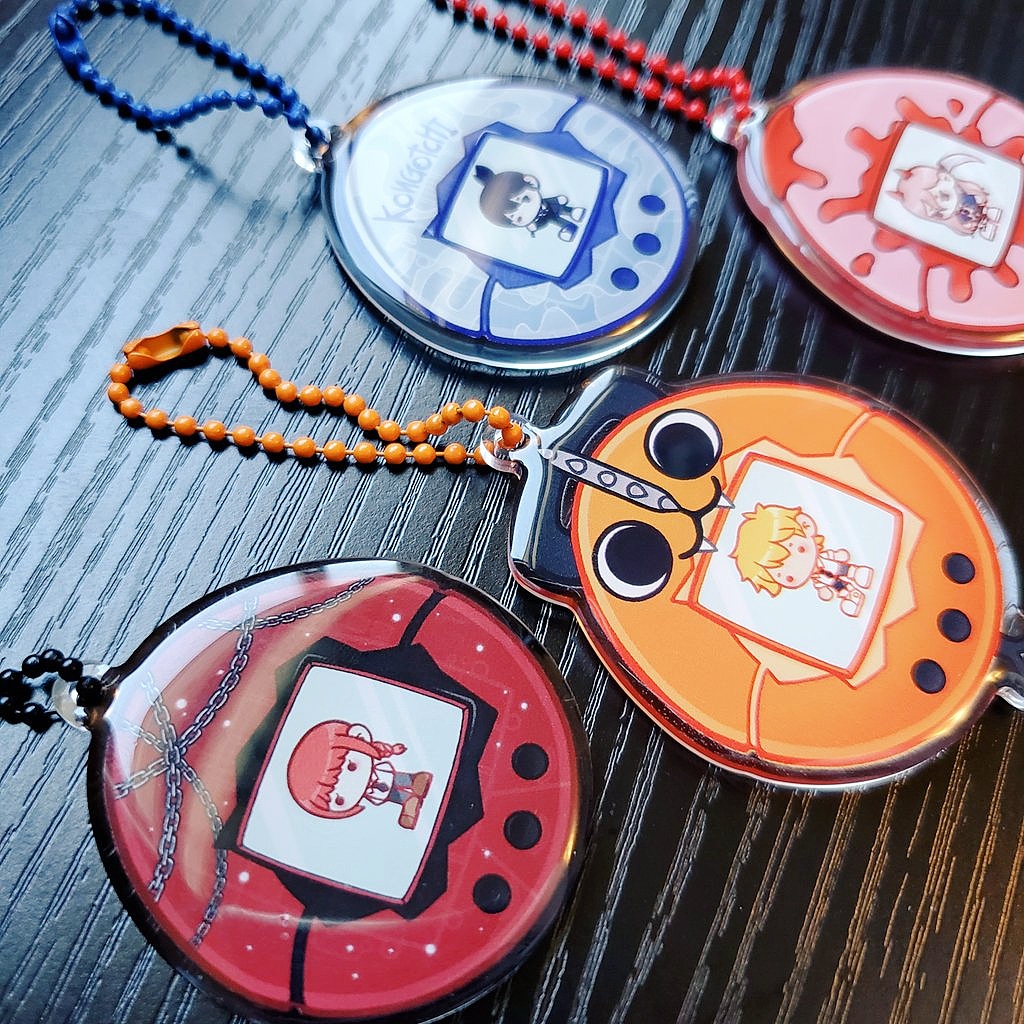 marsevere's tweet photo. NEW YEAR SALE  ! everything GOES 
20% off all items &amp; ive discounted my keychains even more ☆ https://t.co/I634XTG3FF [ #csm ] [ #chainsawman ] https://t.co/8DVTrwlV92