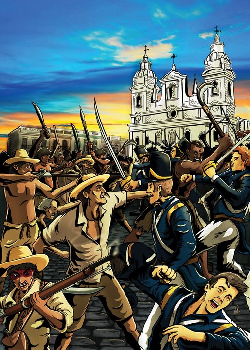 historia_pensar's tweet photo. Há 189 anos, em 6 de janeiro de 1835, uma multidão de indígenas, negros e mestiços, liderados por Antonio Vinagre, invadia o Palácio do Governo em Belém e destituía o presidente da província do Grão-Pará, dando início à Cabanagem.

1/27 https://t.co/EeX2zSx8Cp