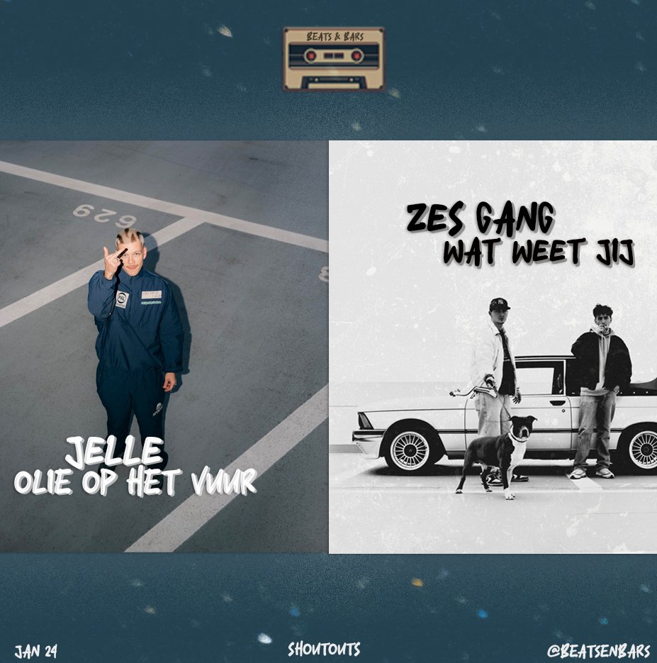gewoonbeatz's tweet photo. Shoutout naar deze diverse artiesten die de rapcultuur verrijken met hun unieke projecten! 💯 Swipe om ze te ontdekken en check ze in onze playlist.🎶

#Jelle #olieophetvuur #zesgang #watweetjij #frontal #thebelgianmixtape #mastaace #hiphop #rap #shoutouts #podcast #beatsenbars https://t.co/OZNUrSyuSI