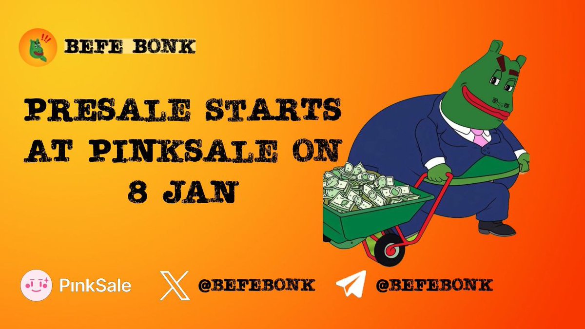$BefeBonk, which consists of the names of 2 strong projects and will surpass them both, is now with you! Missed $Befe? Missed $Bonk?Don't miss $BefeBonk!! 🔥🎯⚡️