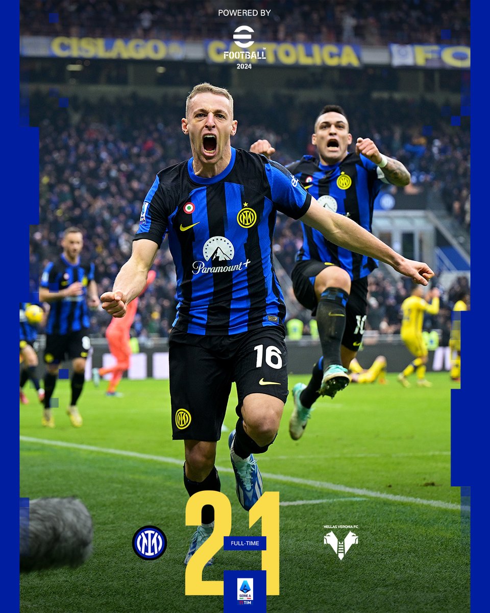 THE DRAMA 🤯🤯🤯

Powered by <a href="/play_eFootball/">eFootball</a>
#ForzaInter #InterVerona