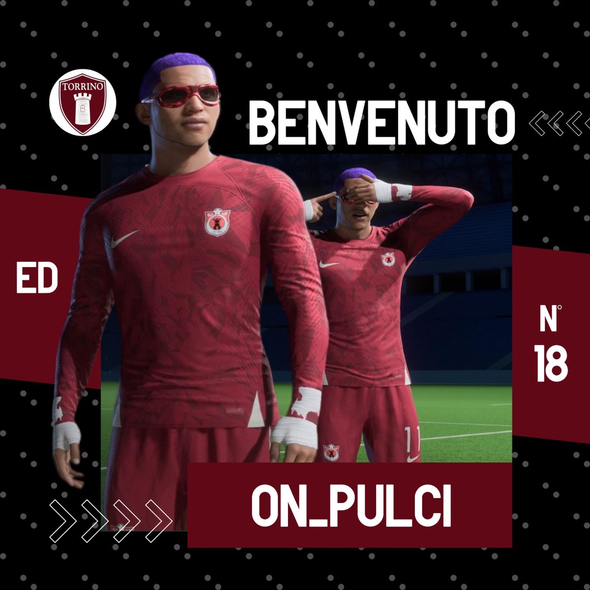 🔴 COMUNICATO UFFICIALE 🔴

Siamo lieti di presentare il nostro primo acquisto di questa sessione di mercato. ✍️

Benvenuto @ON_PuLcI ❤️🤍

#gotorrino