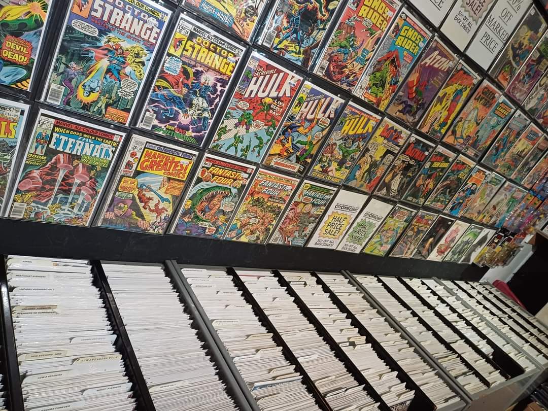 citycentrecomic's tweet photo. Our big HALF PRICE sale is now on!!!
All back issues are HALF PRICE until the end of January!
Sale includes all our browser/wall stock so thousands of comics are reduced!
Complete sets/packs also reduced selected graphic novels from half price and comics at 50p!! https://t.co/HDqmgYuNyC