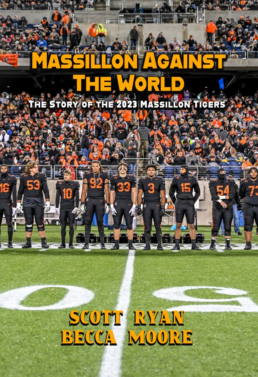 I have two books coming out in 2024. You can order them at TuckerDSPress.com One about the #MassillonTigers winning their first State Championship in 53 years (w <a href="/beccamoorecw/">Becca Moore</a>)
The other about #nineties movies. #author #newbooks #2024books <a href="/Desiree_Duffy/">Desiree Duffy</a>