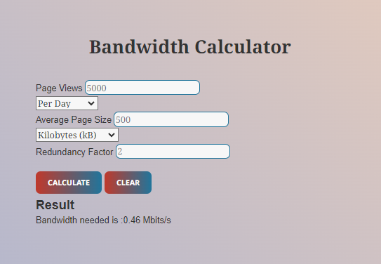 visionvix's tweet image. Drive traffic to your technology or networking-related website with our Bandwidth Calculator! Empower your audience to calculate bandwidth, embed it now, and boost engagement. #TechGurus #BandwidthCalculator  #NetworkPerformance             apps.visionvix.com/bandwidth-calc…