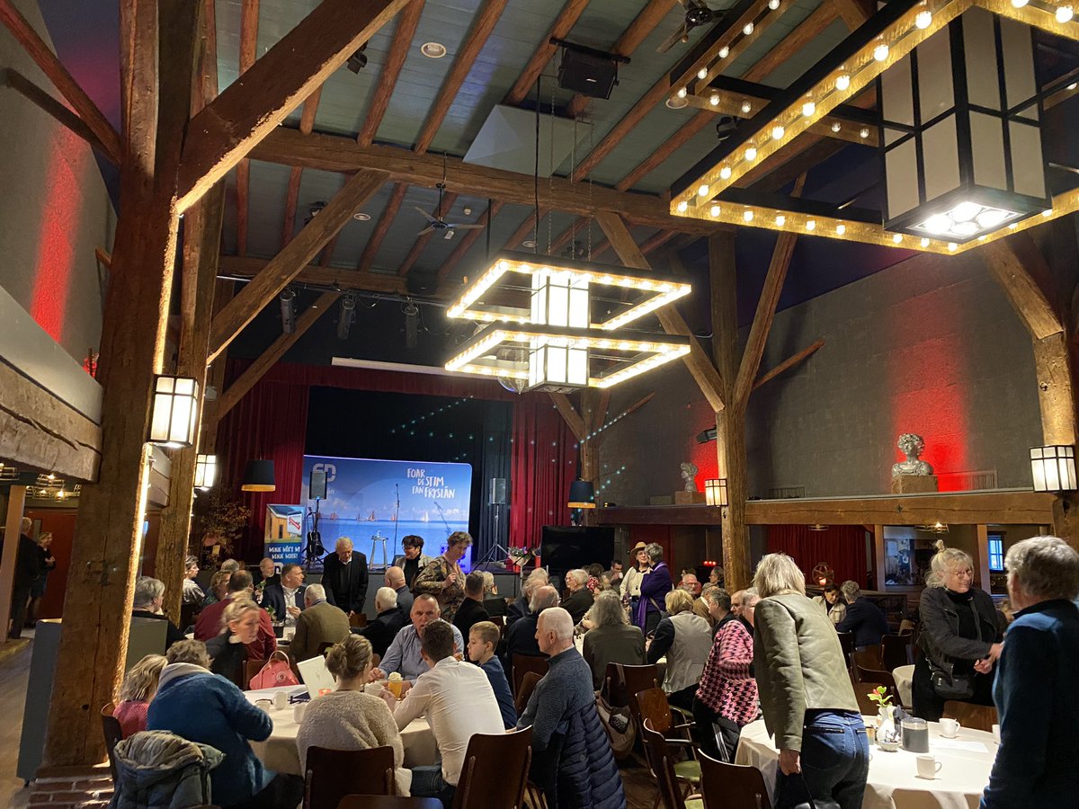 ✅ Nijjiersgearkomste FNP Fryslân. 

👉 Streekrjocht út Burgum wei dogge wy hjoed ferslach. Wa wint de miljeupriis 2024 en wa giet der mei de fytspriis nei hûs ta?