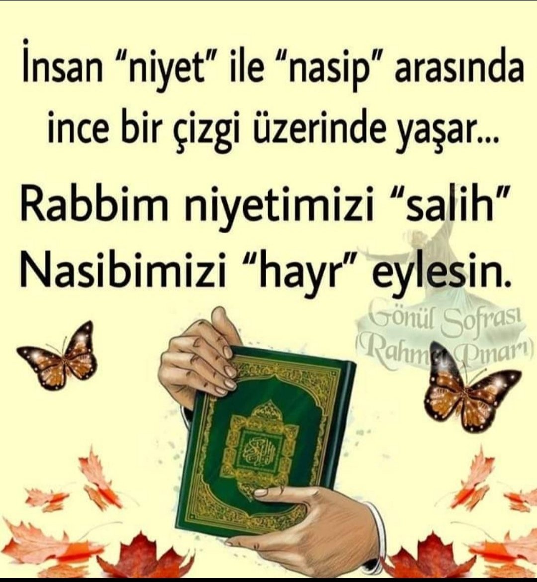 Niyet ile nasip işine karişilmaz