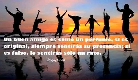 rgaytanad's tweet photo. Un buen amigo es como un perfume, 
si es original, 
siempre sentirás su presencia; 
si es falso, lo sentirás sólo un rato. https://t.co/zx3T9BkDQe