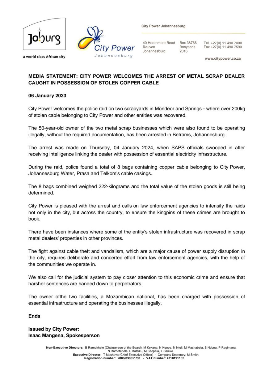 @CityPowerJhb tweet media