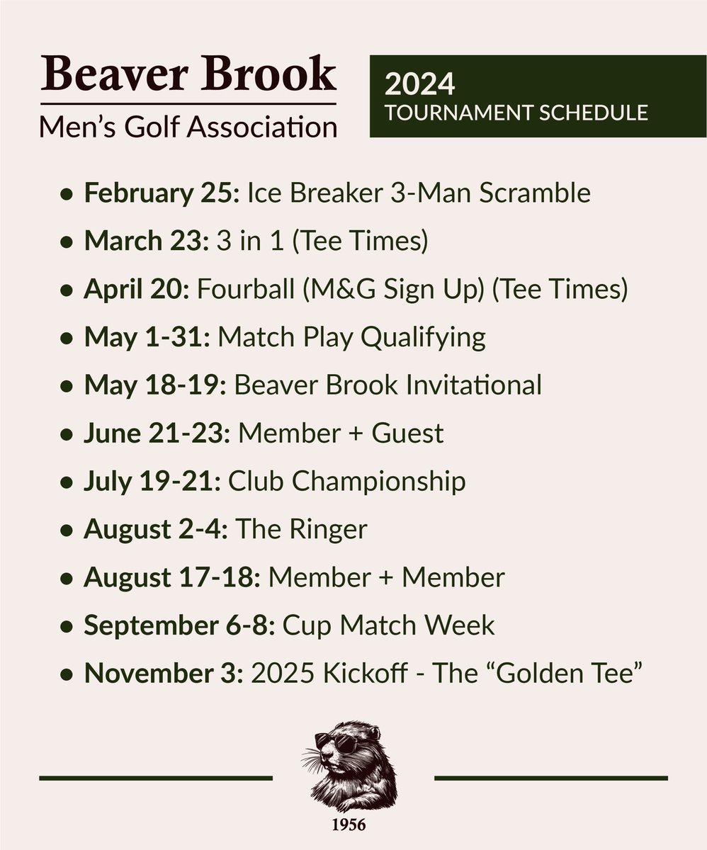 bbccMGA's tweet photo. Happy New Year! Here is the 2024 MGA Tournament Schedule! https://t.co/SltSK64cj3