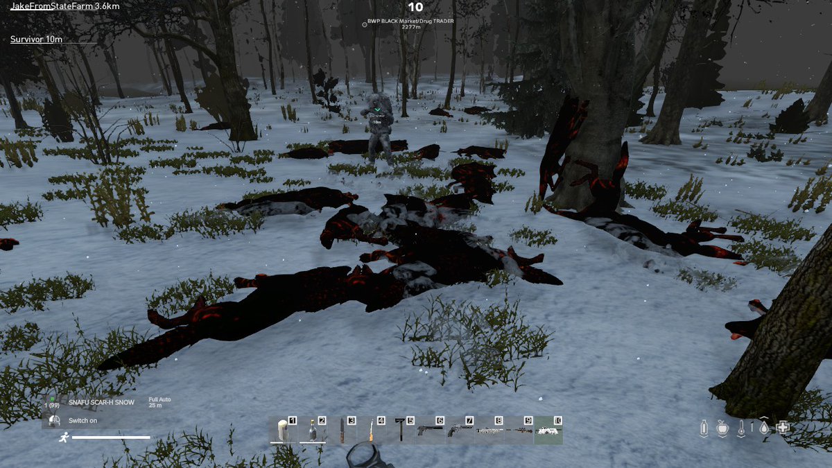 BluePve's tweet image. More fun with our newest pack member, Werewolf-mike on Winter cherno.