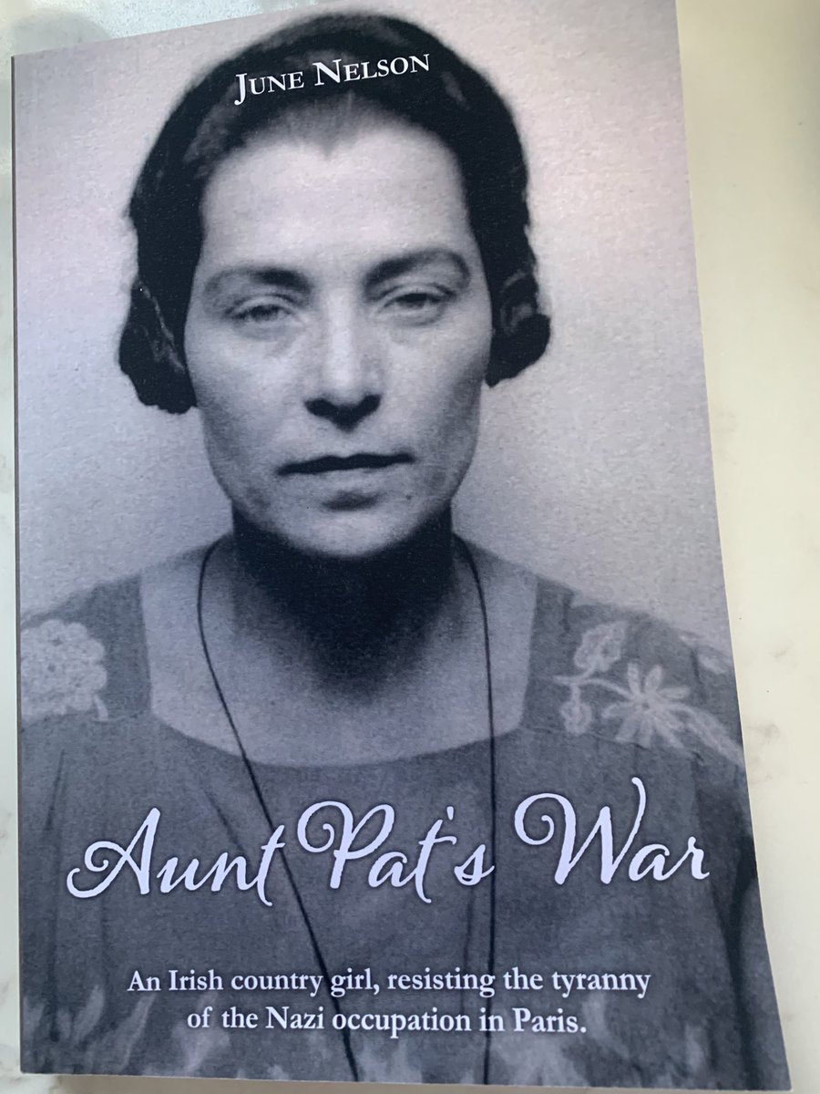 museumofci's tweet photo. A brave child and brave adult. Aunt Pat’s War by June Nelson. June’s aunt Pat travelled from #Ireland to #school in #Langerbrugge #Belgium 👉 https://t.co/K7iQNpsdJx #NollaignamBan #Killeshin #Carlow #AuntPatsWar #Paris #WorldWar2 https://t.co/aJwgD52qfm
