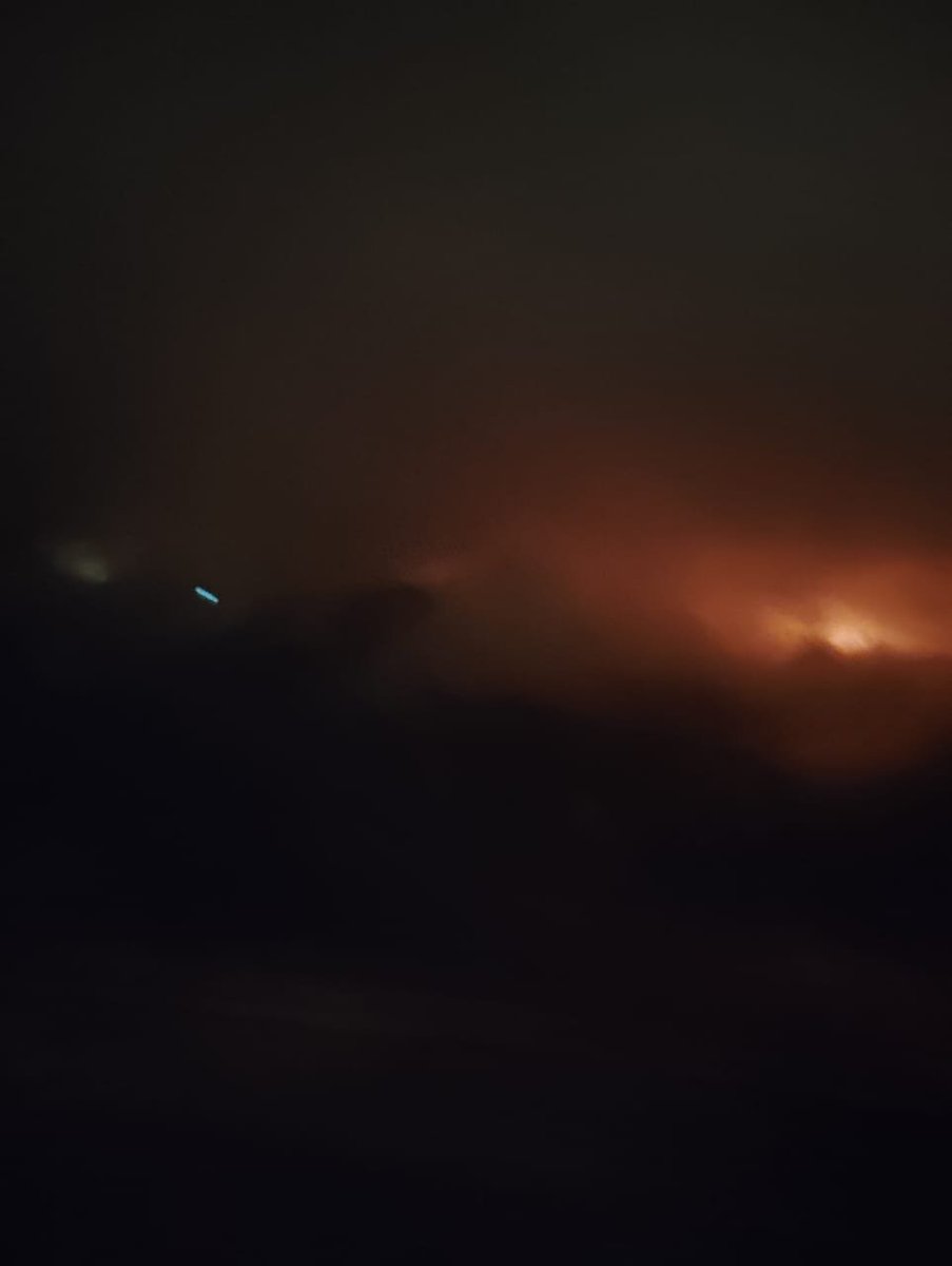 htTweets's tweet photo. #InPics | A call regarding a fire in a forest near Modi Mill Flyover, #MathuraRoad was received. A total of 7 fire tenders rushed to the spot. 

No injuries/causality reported yet https://t.co/XvRgleCXQI