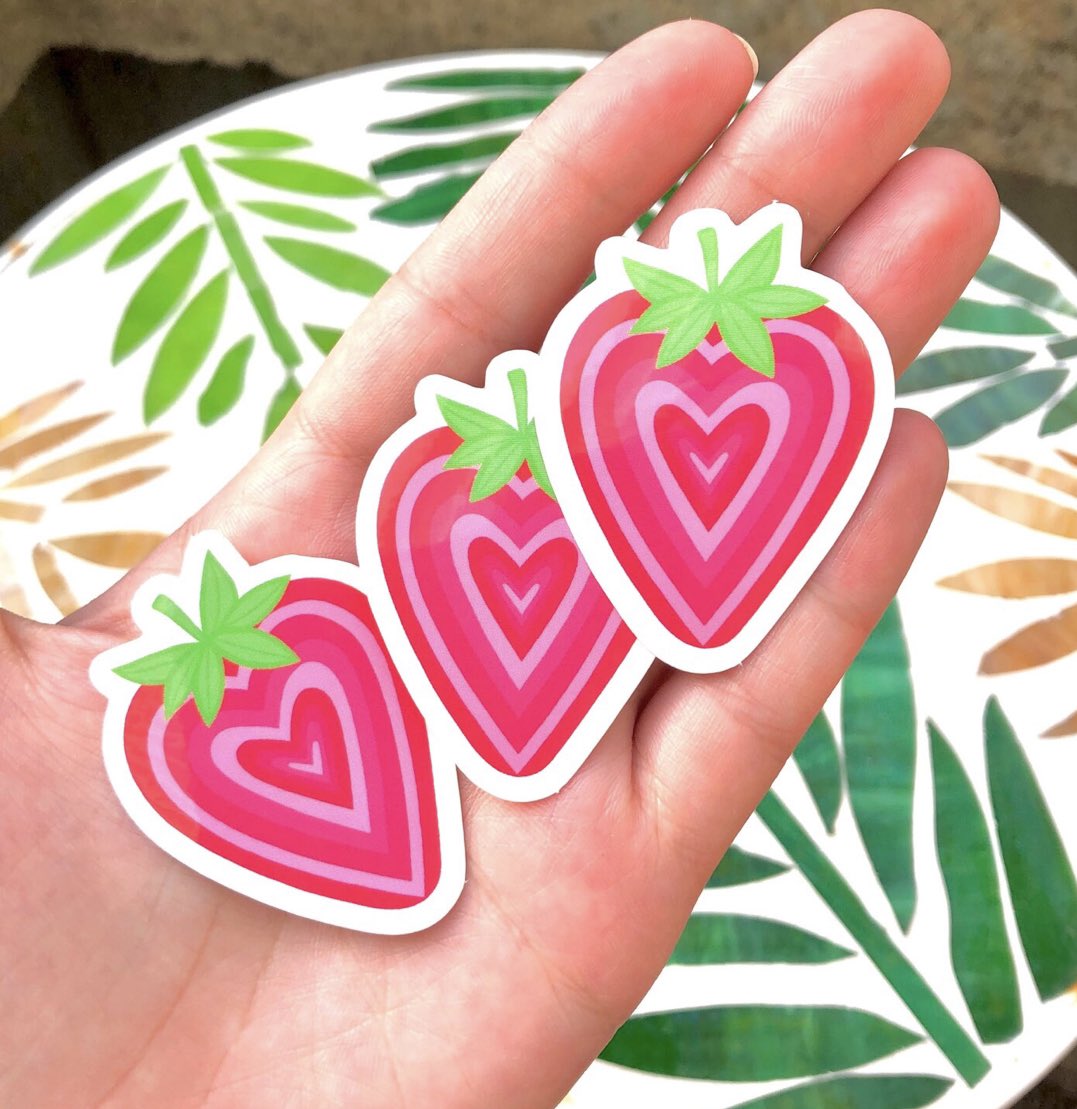 cute colorful stickers make the perfect accessories for valentines cards! 💞🐞✨