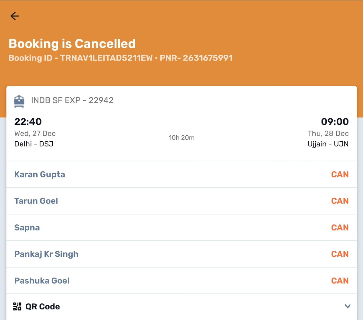 p1983p's tweet photo. @GoibiboSupport I had canceled my train ticket on 28th Dec and still I haven't received my refund. Trying to contact goibibo customer care to speak but there are no customer care number where I can speak. It is been 20 days today and no refund. Plz call me this is harassment. https://t.co/f4Ka2BZ1nR