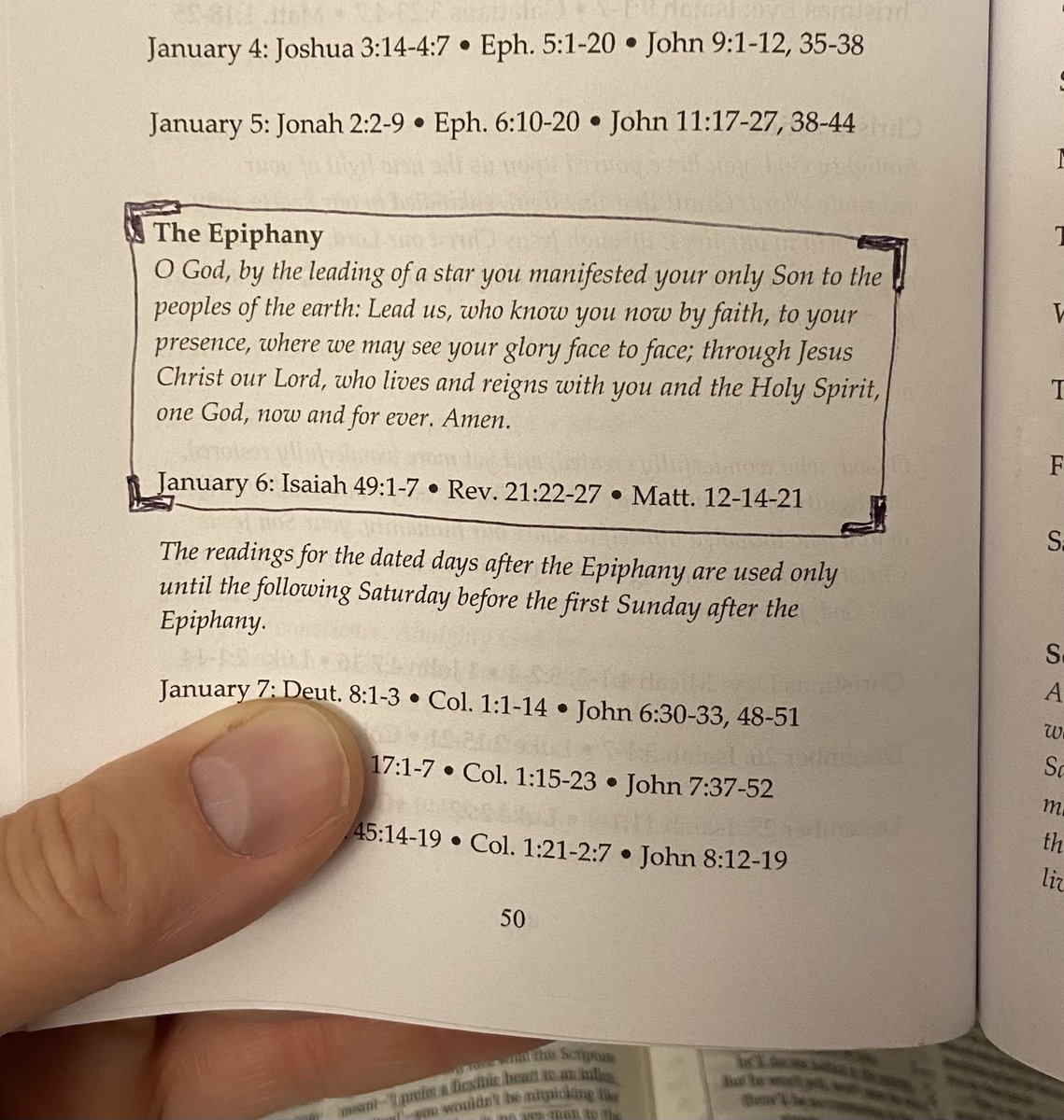 DerekVreeland's tweet photo. January 6 is #TheEpiphany of our Lord, a day to remember the Magi from the East who came to worship King Jesus.
This day marks the revelation that Jesus—a Jewish King—is the King of all nations.
Here is a prayer and three Bible passages for Epiphany!
#dailyoffice
#lectionary https://t.co/4uzkjRPuZJ