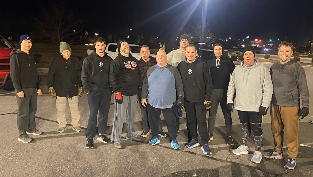 11x HIMs #AO_Intimidator 9x HIMs #AO_FightClub 3x HIMs #AO_SkidPad @MooresvilleNC Wake Up and come on out. Fitness, Fellowship & Faith. Free Workout, For all Men, Rain or Shine, Outside, Ends in a Circle of Trust. @F3Nation @F3GhostFlagNC Still in Race City