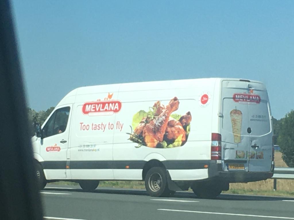 these birds are "too tasty too fly"
Maybe you are too nasty to be in this business.