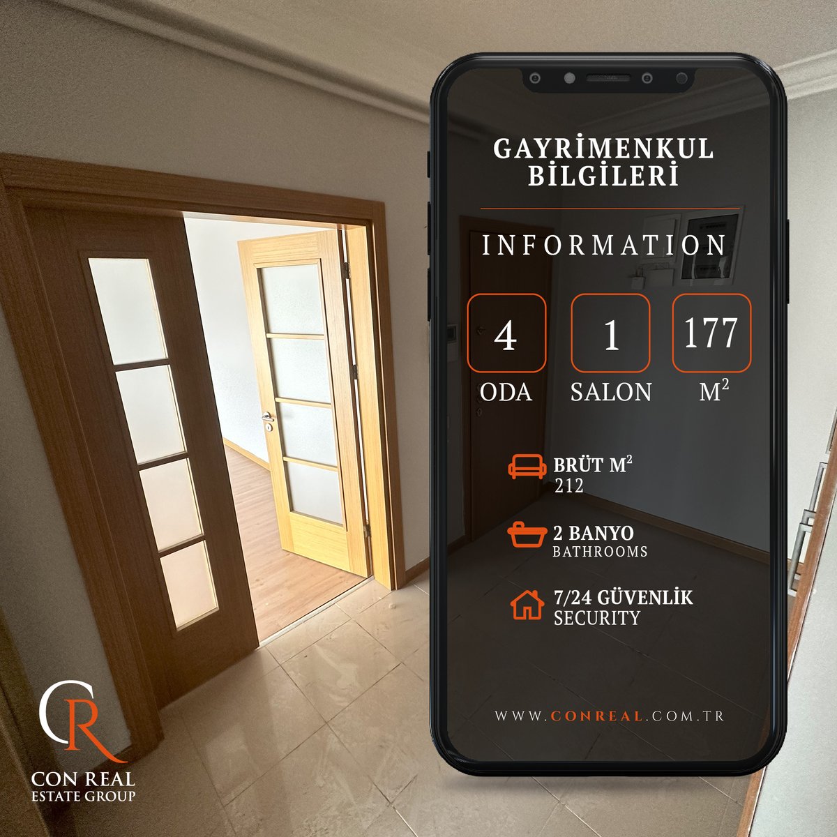 Conreal_Estate's tweet photo. 🏡 Ispartakule Bizim Evler 2 Sitesi'nde 4+1 güzellik! Geniş odalar, güney cephe avantajı ve şık tasarım. Doğayla iç içe, merkezi konumda. Detaylar için ilana bakınız:https://t.co/JAZC05I6lg  🌟 #EvSatılık #Ispartakule #YeniEvimiz https://t.co/3vFr83ofgX