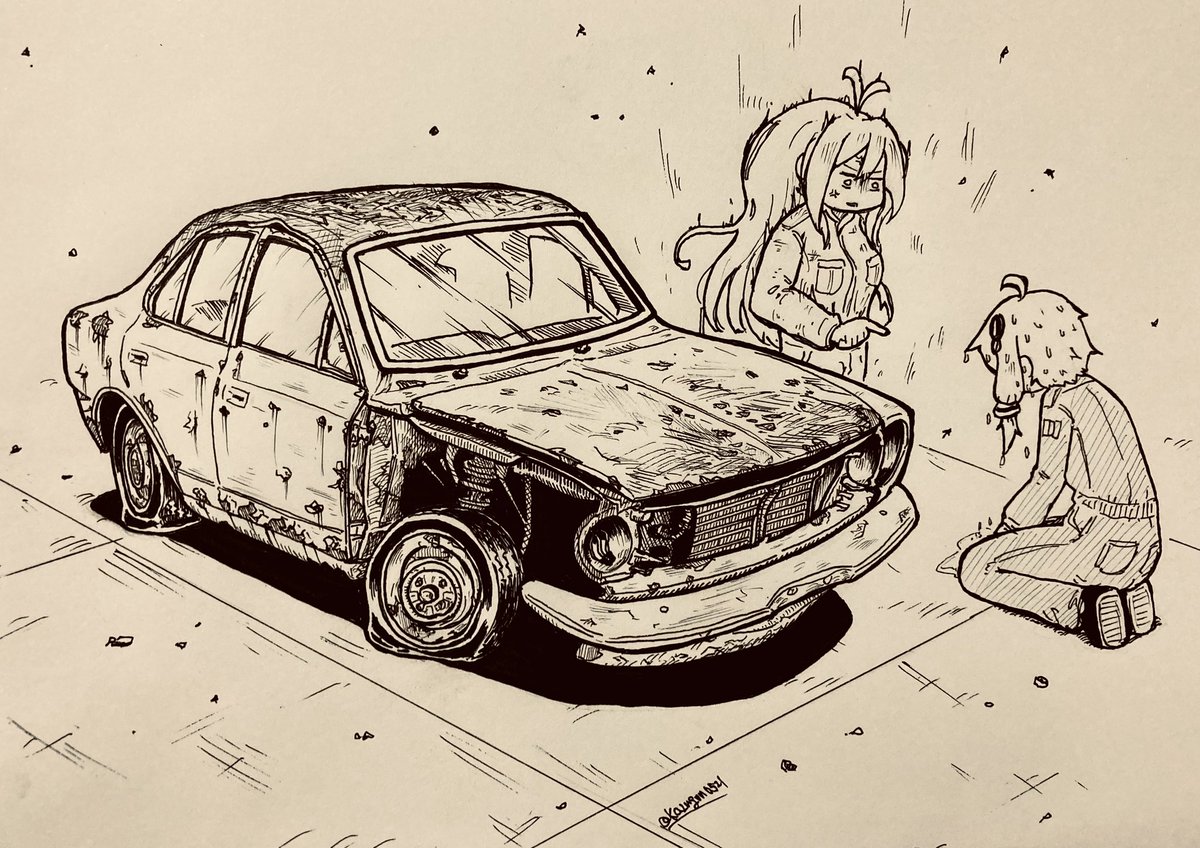 絵描きたい欲がまだ低空飛行してる
 #何だっていい過去作品を掲載するチャンスだ 