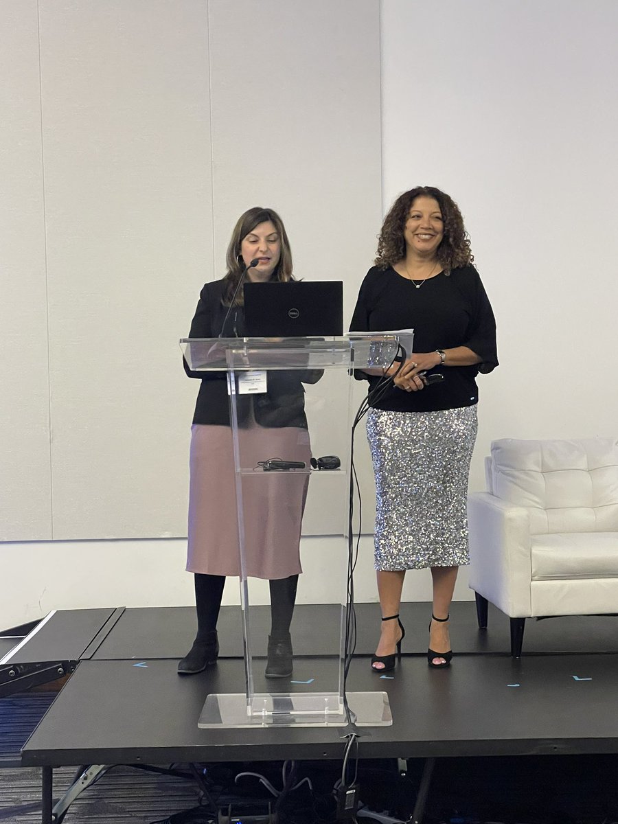 Congrats to <a href="/OlympiaDuhart/">Olympia Duhart</a> and Alyson Gold on a wonderful two years as Co-presidents of <a href="/SaltLawOrg/">Society of American Law Teachers</a>. They put on a great celebration last evening for SALT’s 50th Anniversary. #SALT #AALS2024