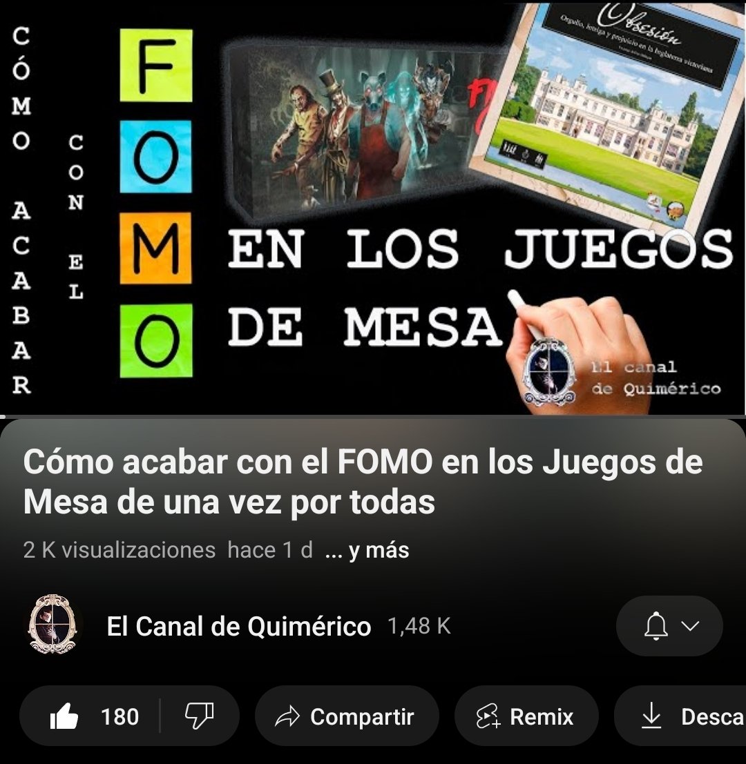 Resenhademierda's tweet photo. Esta sociedad ha desbloqueado el próximo eslabón de la evolución humana..el FOMO SAPIENS 
Interesantísimo el vídeo del gran @Quimerico_Inq explicando su punto de vista sobre este tema.

https://t.co/EojnbIkfAq

#fomo #sapiens #juegosdemesa #miedo #fear https://t.co/bU7pukwxiu