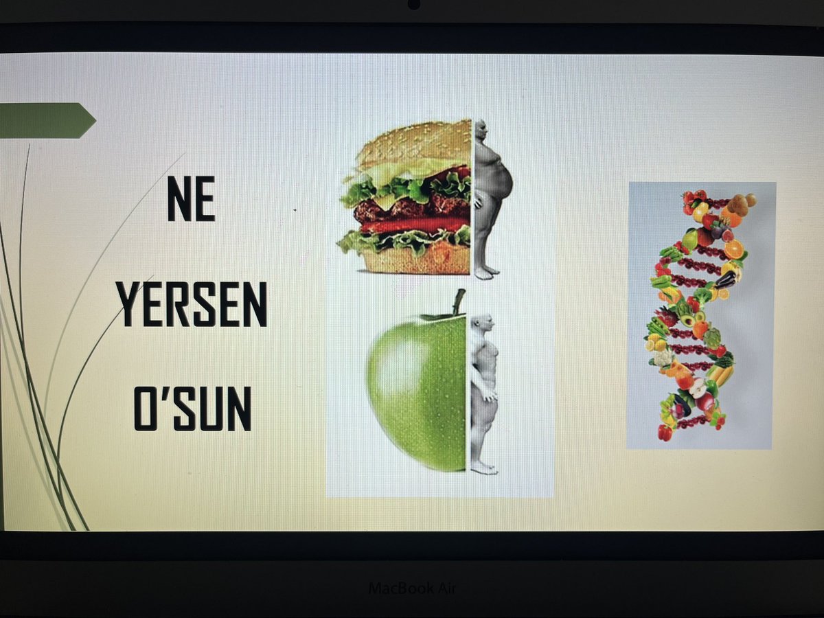 esrightt's tweet photo. Sekiz yıldır her eğitimde giriş ve finali görseldeki slaytlarla yapan ve birkaç yıldır da güncel rehberler doğrultusunda “Sürdürülebilir Beslenme”den kısacık da olsa bahsetmeye çalışan bir diyetisyen olarak #Netflix teki “Ne Yersen O’sun” belgeselini tek solukta bitirdim. https://t.co/khTbYfiTg1