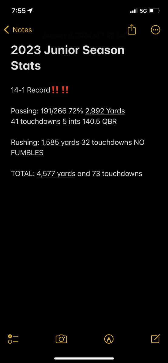 The way our program is built has taught me that winning football games is more important than stats, but having a great coaching staff and amazing teammates gives me the ability to put up the numbers I do! <a href="/CoachDougWarren/">Doug Warren</a> <a href="/CoachMcNeely_/">Ryan McNeely</a> <a href="/var_austin/">VAR</a>