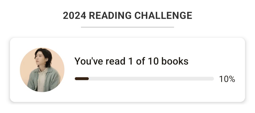 i started this on jan 3rd as a way to keep myself on track but not put too much pressure on myself to read when my attention span isn't great ... it's been 3 days and i've finished my first book