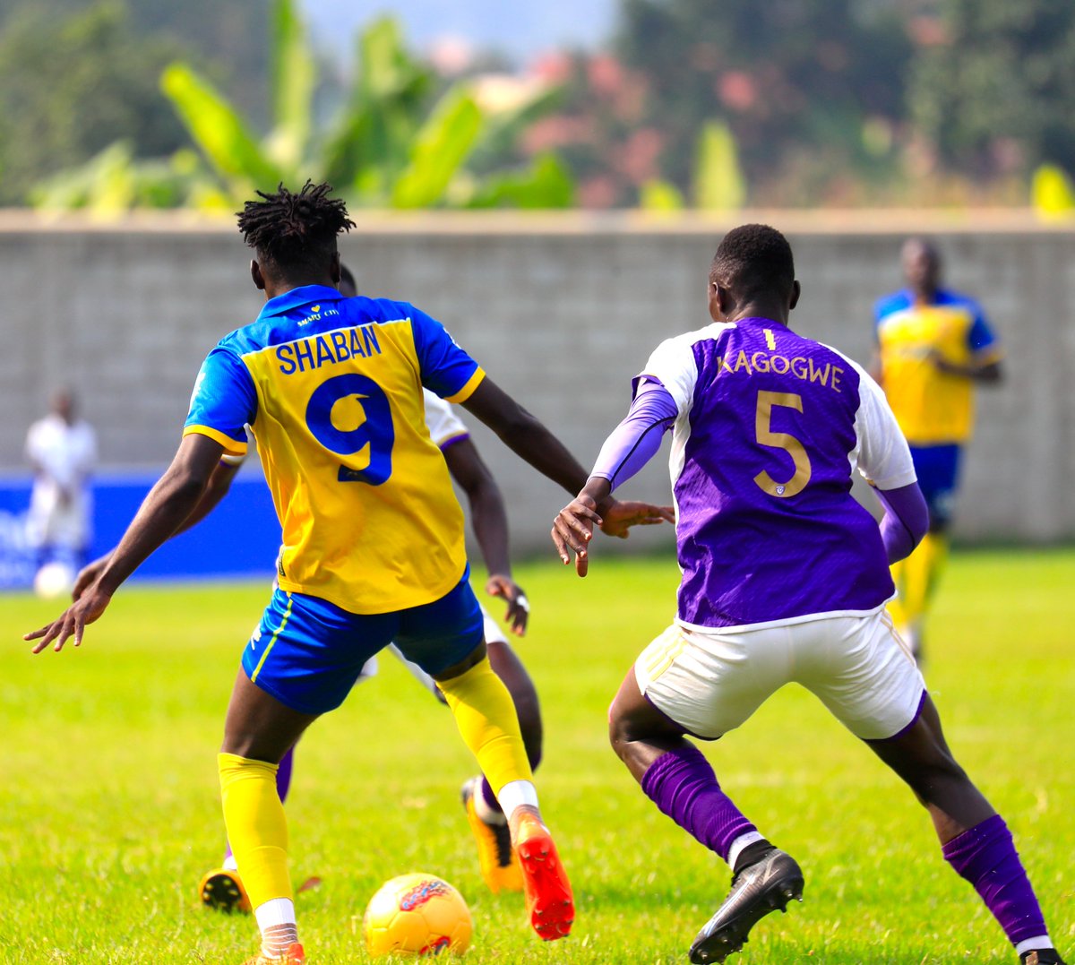 46' (1-0) Back underway. C'mon lads! #KCCAFC #WAKKCCA #StarTimesUPL #KCCAFC60