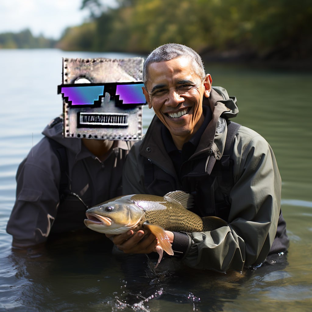 GROK_JR's tweet photo. Grok loves fish! https://t.co/WmOgWJmnPm