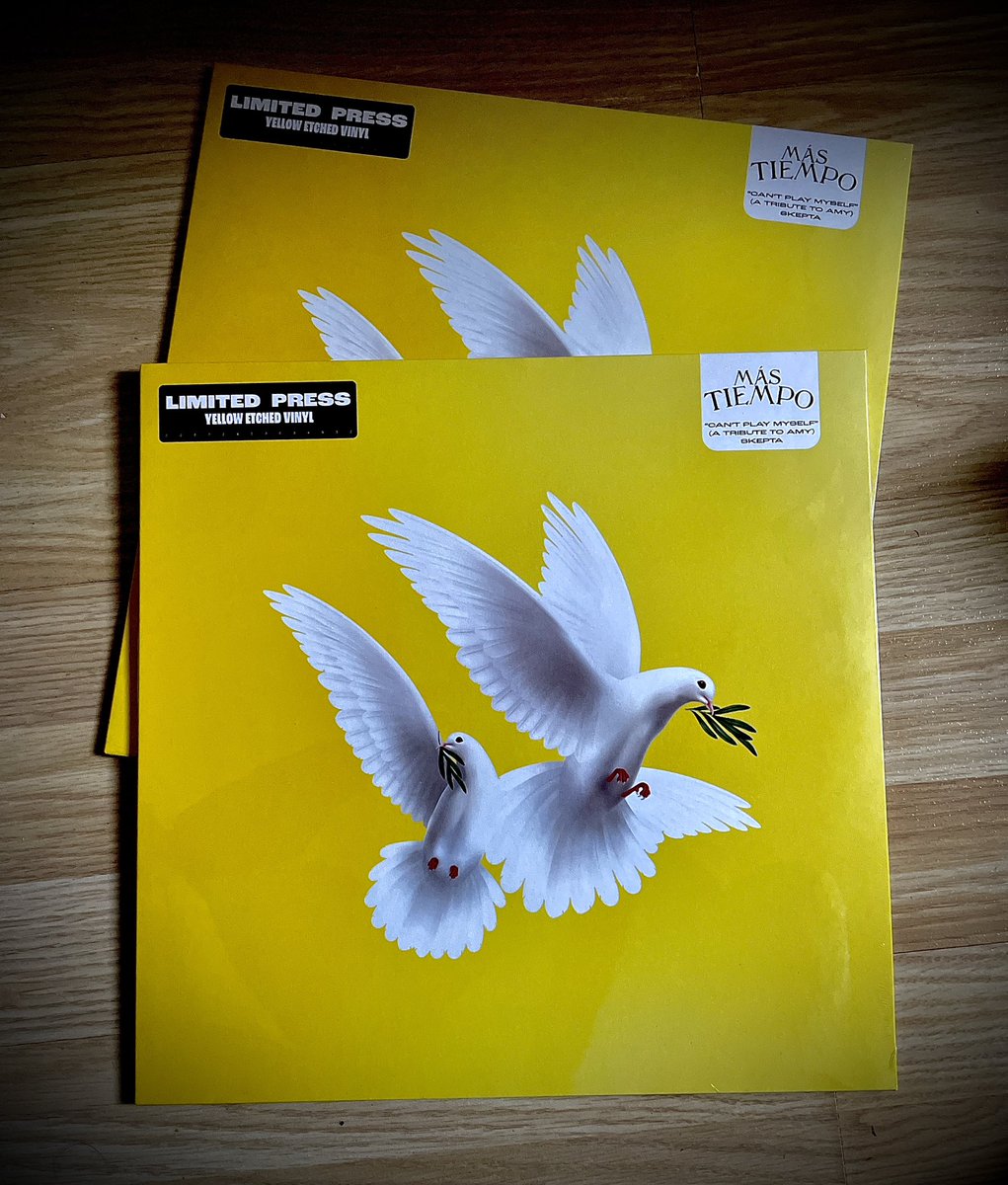 BrazahUKG's tweet photo. 1 copy to play and 1 copy to put away #LimitedPress #Skepta #Amy https://t.co/3Vql3x9mCS