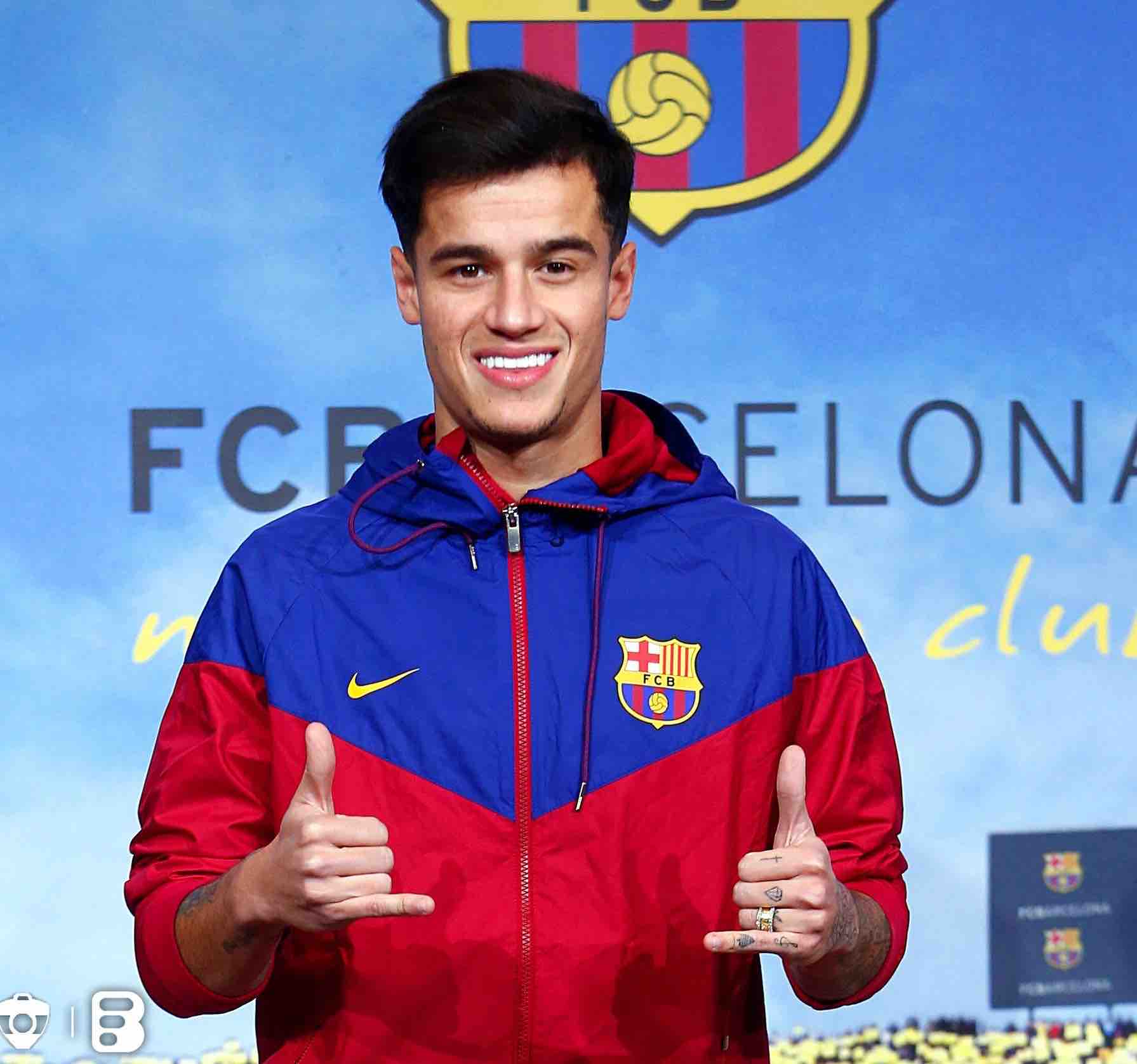 Coutinho barcelona jacket sale