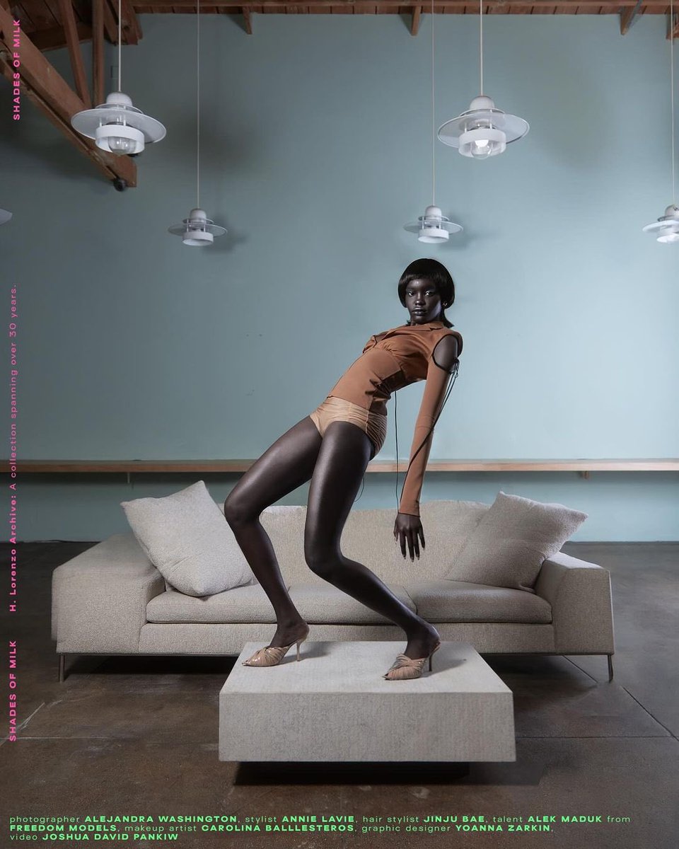musesarchive's tweet photo. style by annie lavie &amp; photographed by alejandra washington for H Lorenzo archive https://t.co/0DVMMI0oK5