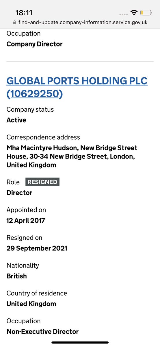 discotent's tweet photo. @ciabaudo Mandelson was a director at a company that manages ports all around the world for superyatchs and cruise ships. He resigned 1 month after Ghislaine Maxwell got arrested https://t.co/Pa4A88G1sZ